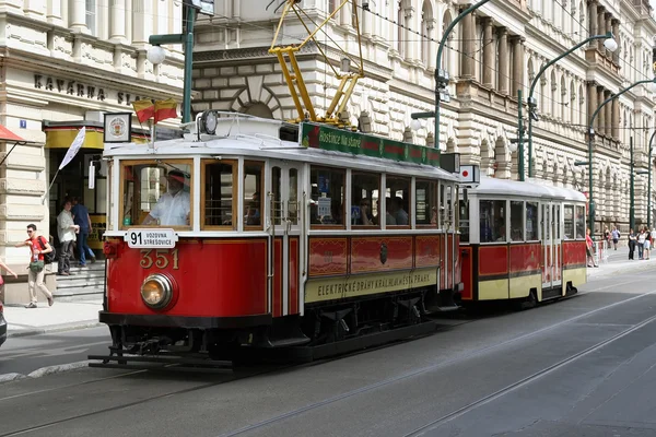 Eski tramvay — Stok fotoğraf