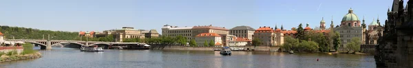 Panorama pražské — Stock fotografie