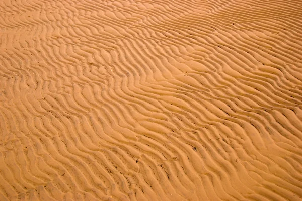 波纹的砂 — 图库照片