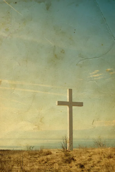Vintage cross background — Stock Photo, Image