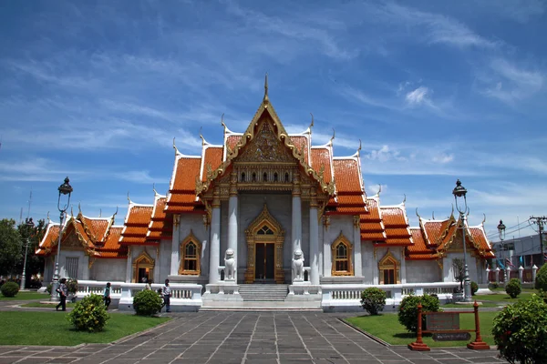 在曼谷的泰国佛教寺庙。 — 图库照片