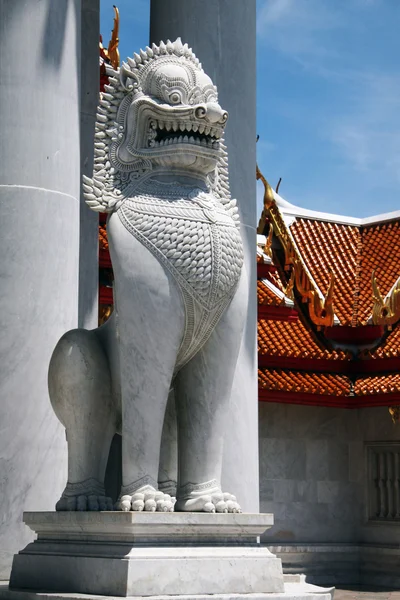 Львиная скульптура, Бангкок, Таиланд — стоковое фото
