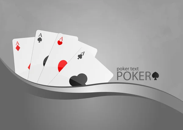 背景を賭けるカジノの要素 — ストックベクタ