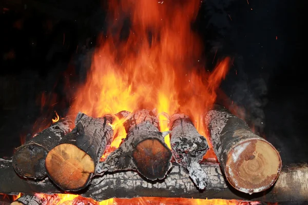 Stock image Night fire