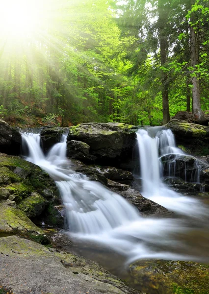Красивые водопады — стоковое фото