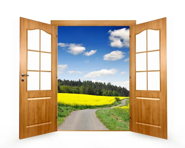 Open the door — Stock Photo, Image