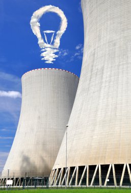 Nuclear power plant Temelin clipart