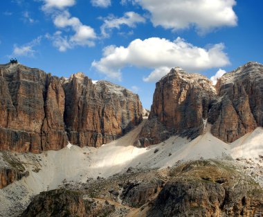 ,Sella,Val di Fassa, Italy Alps clipart