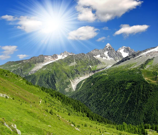 Савойские Альпы - Европа — стоковое фото
