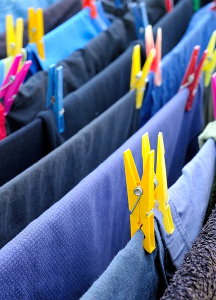 Drying clothes — Stock Photo, Image