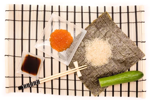 Ingredients of japanese food — Stock Photo, Image