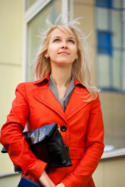 Woman in the city — Stock Photo, Image