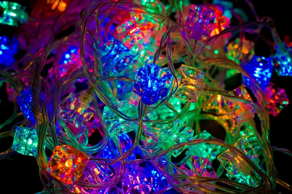 クリスマス ツリー ライト — ストック写真