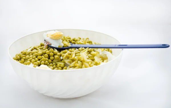 Bowl of unmixed salad — Stock Photo, Image