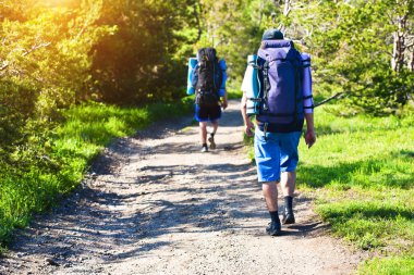 turistler Dağı'nın en iyi yolu üzerinde