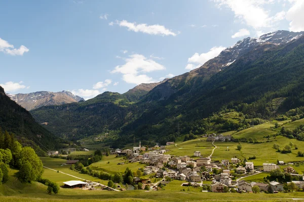 Paisaje Alpes suizos —  Fotos de Stock