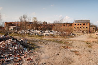 terk edilmiş fabrika