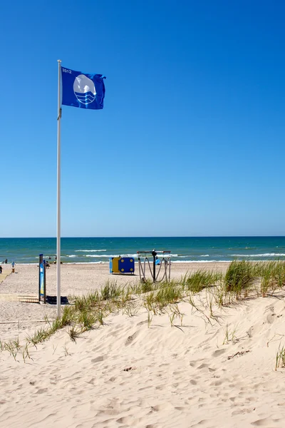 Spiaggia Bandiera Blu — Foto Stock