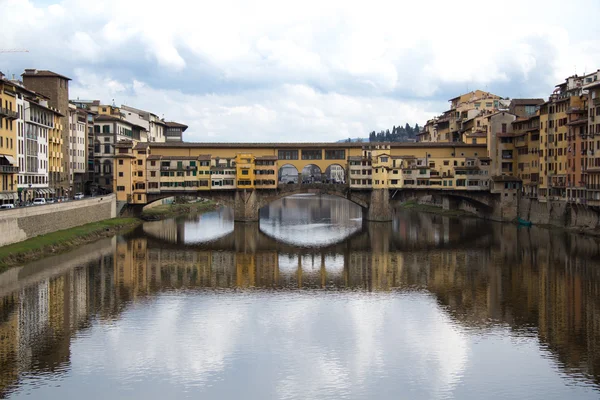 Ponte Vecchio, Firenze, Olaszország — Stock Fotó