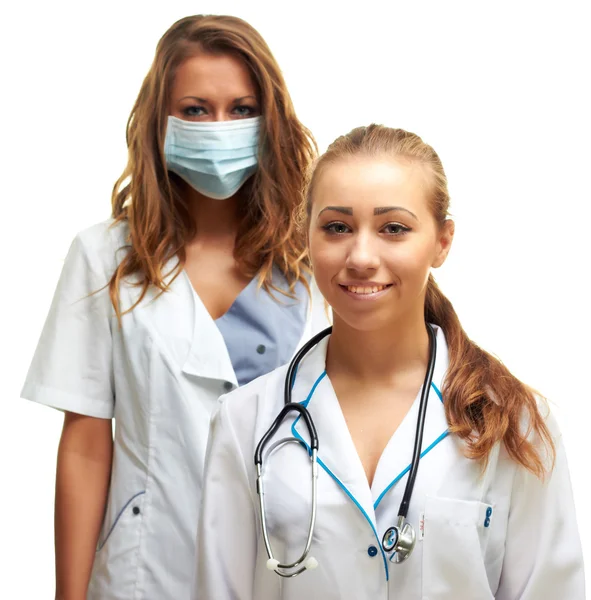 Два врача — стоковое фото