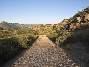 Rocky Peak Park Dirt Road clipart