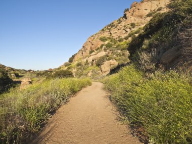 Rocky Peak Park near Los Angeles California clipart