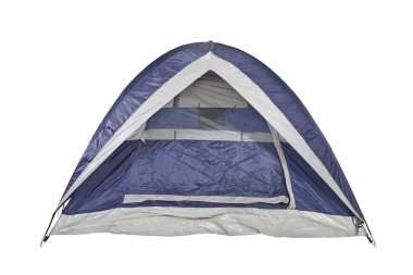 Clean Blue Tent clipart