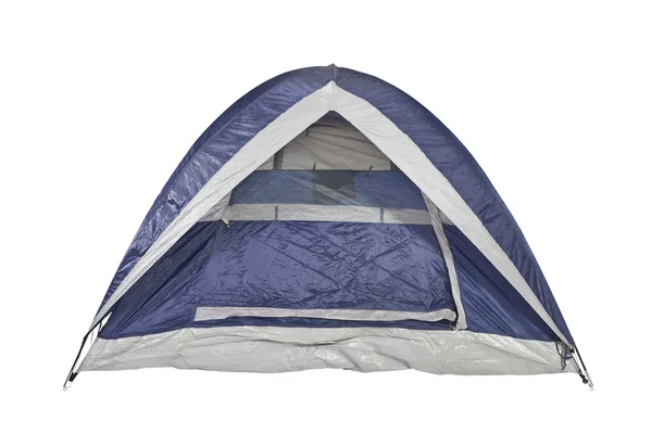 Czysty niebieski namiot — Zdjęcie stockowe