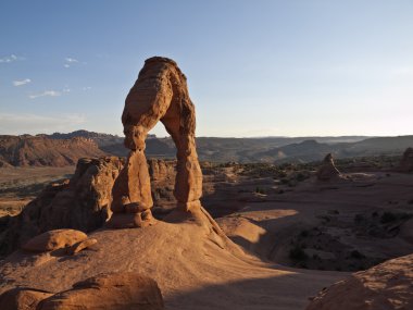 günbatımı hassas kemer Utah'ın arches Ulusal Parkı