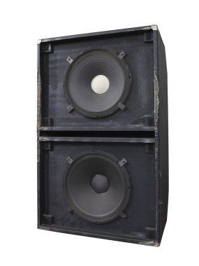 Big Grunge Bass Speaker Box clipart