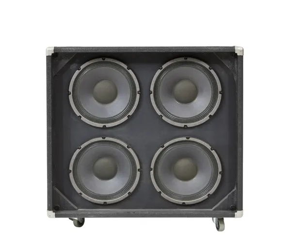 Guitar Amplifier Speaker Box with Clipping Path — Stock Photo, Image