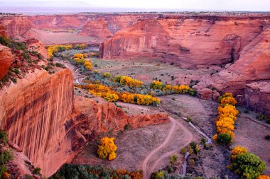 Canyon de Chelly National Park in Arizona clipart