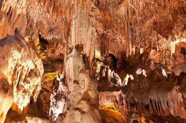 Stalactites in the Salt Cave clipart
