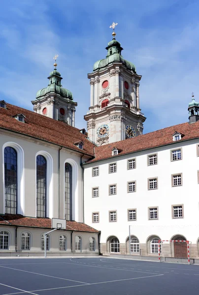 Byggnaden av st. gallen universitet. Europa. Schweiz. — Stockfoto