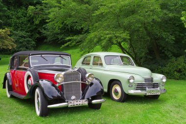 BADEN-BADEN, GERMANY – JULY 13: “MERCEDES-BENZ 540K” (1937 clipart