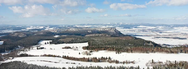 Montañas Broumovske Steny — Foto de Stock