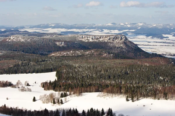 Broumovske steny montanhas — Fotografia de Stock