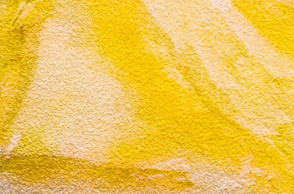 Gele verf textuur — Stockfoto