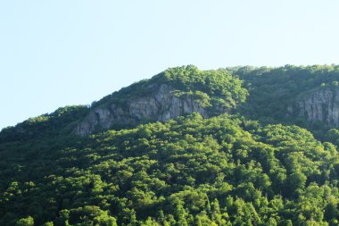 Altai dağlarındaki güzel göl