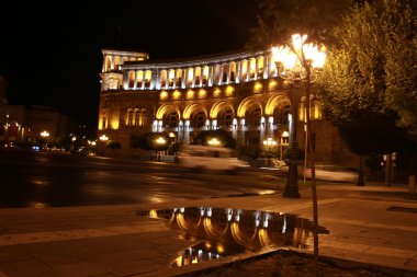 Ermenistan - bu şehrin merkezi kare başkenti Erivan