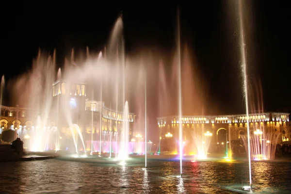 stock image Singing fountains in Yerevan