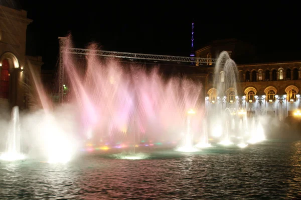 Zingen fonteinen — Stockfoto