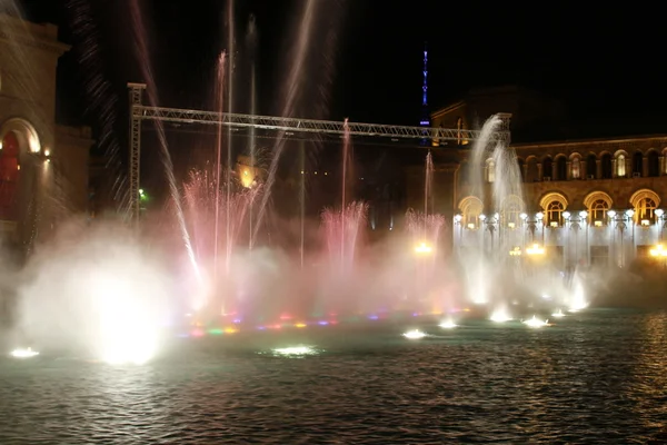 Zingen fonteinen — Stockfoto