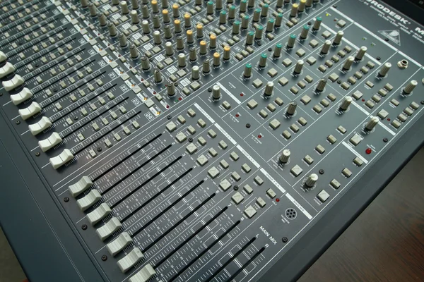 Isolated studio recording equipment — Stock Photo, Image