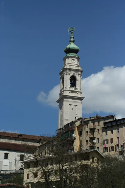 Belluno, katedrála zvonice — Stock fotografie