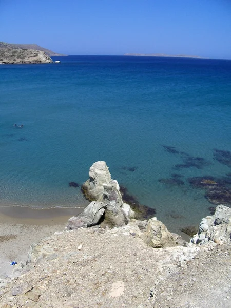 Divoké pláže Středozemního moře — Stock fotografie