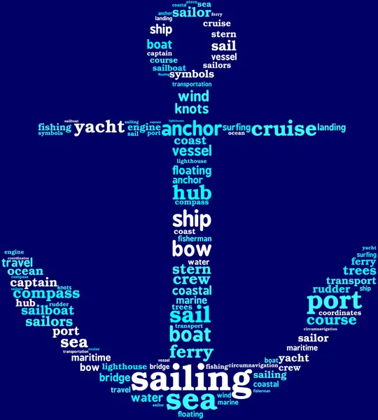 Stock image Anchor tag cloud