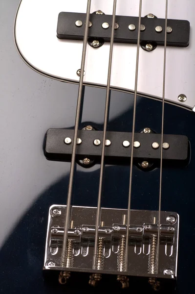 Bass guitar close up — Stock Photo, Image
