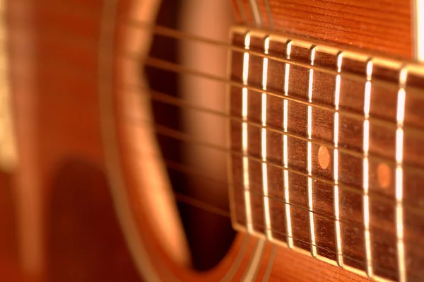 Klasická kytara šňůry — Stock fotografie