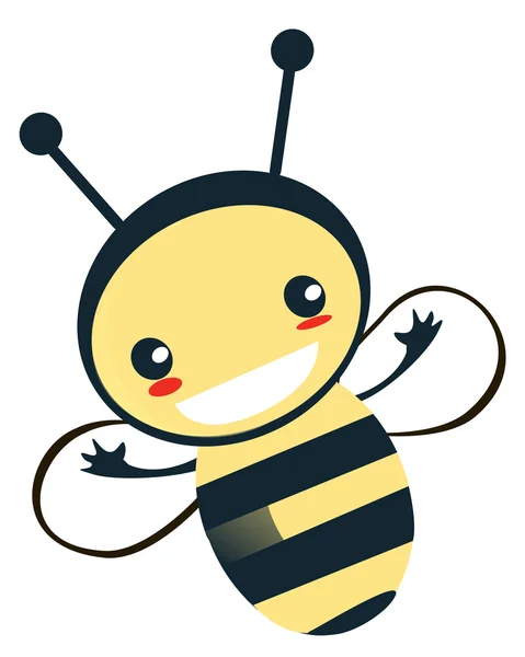 Słodki Pszczoła — Wektor stockowy